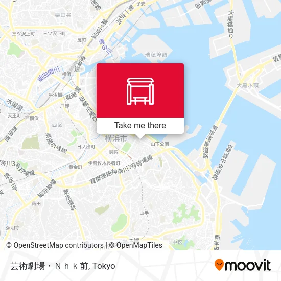 芸術劇場・Ｎｈｋ前 map
