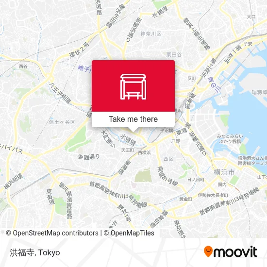 洪福寺 map