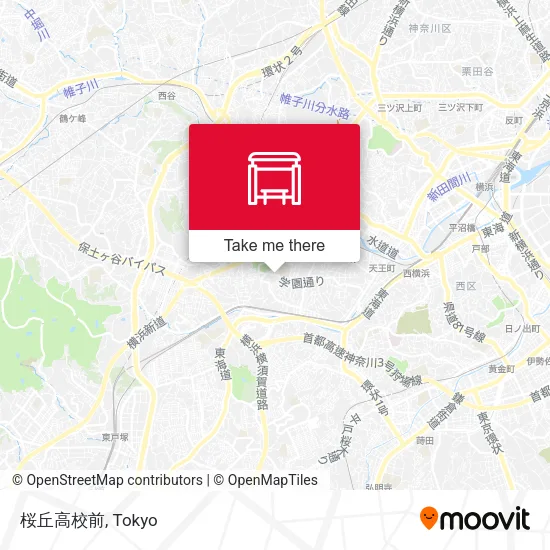 桜丘高校前 map