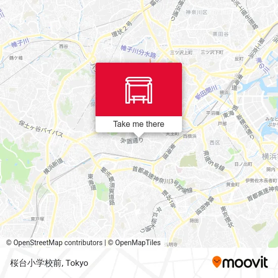 桜台小学校前 map