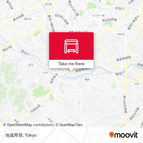 In Front of Jizo Statue map