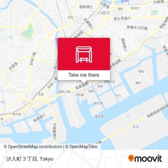 汐入町３丁目 map