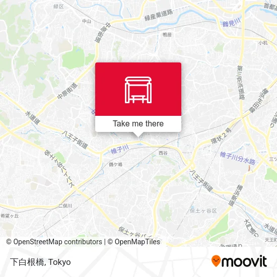 下白根橋 map