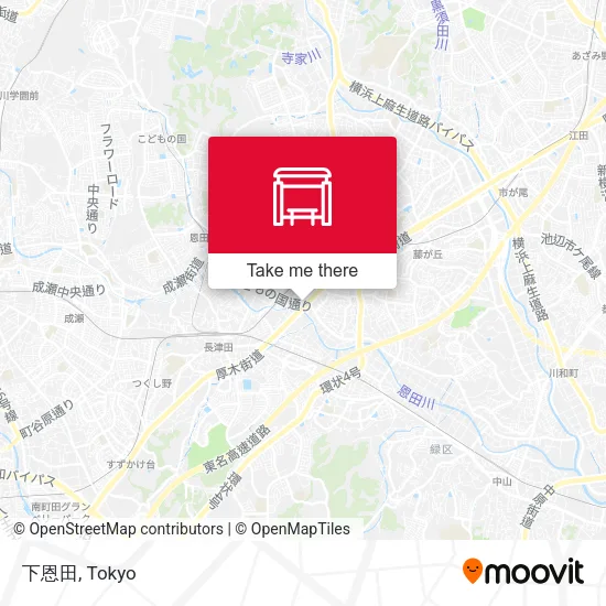下恩田 map