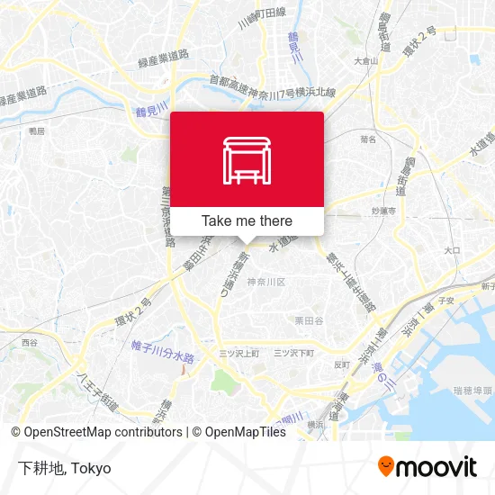 下耕地 map