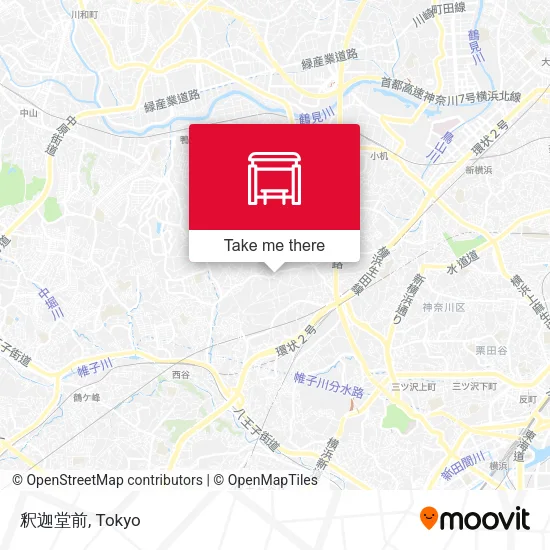 釈迦堂前 map