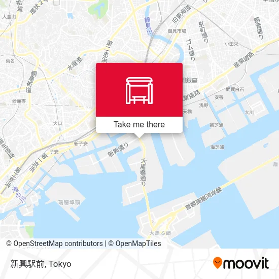 新興駅前 map