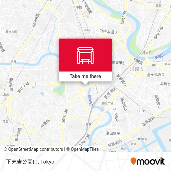 下末吉公園口 map