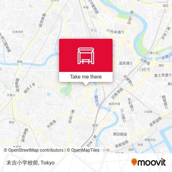 Sueyoshi Elementary School-mae map