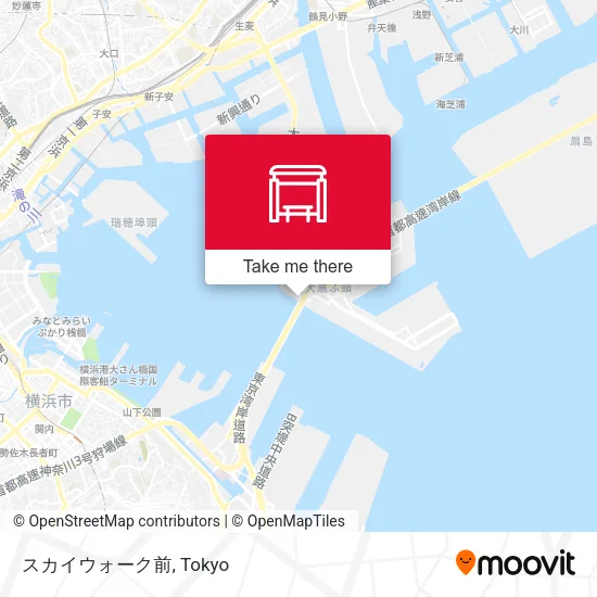 スカイウォーク前 map