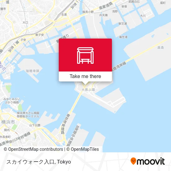 スカイウォーク入口 map