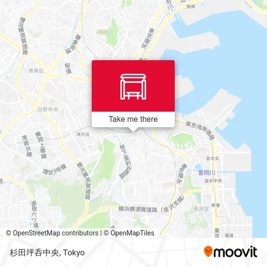 杉田坪呑中央 map