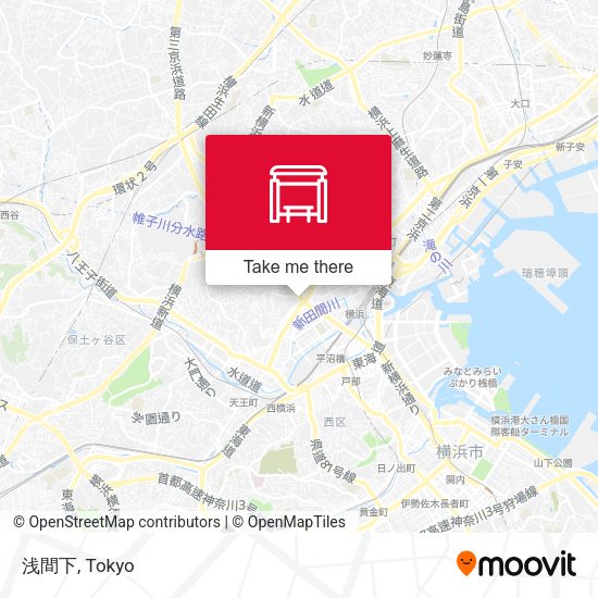 浅間下 map
