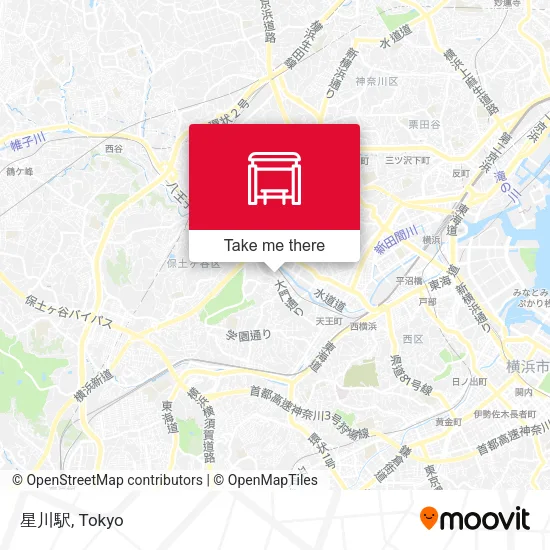 星川駅 map