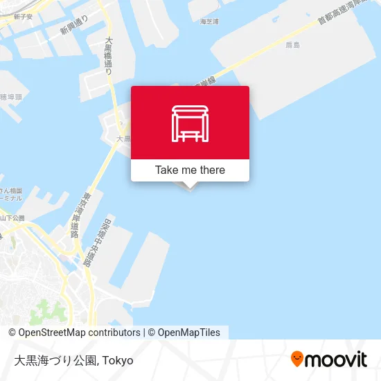 Daikoku Fishing Park map