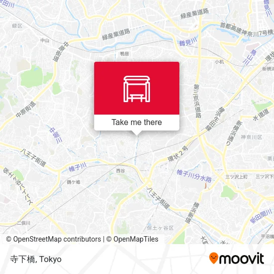 Terashita Bridge map