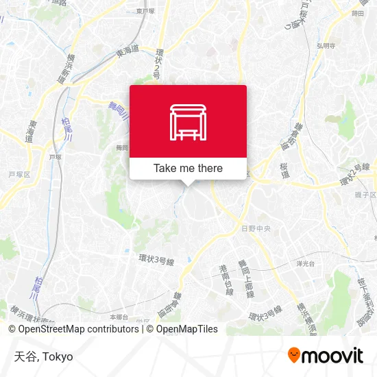 天谷 map