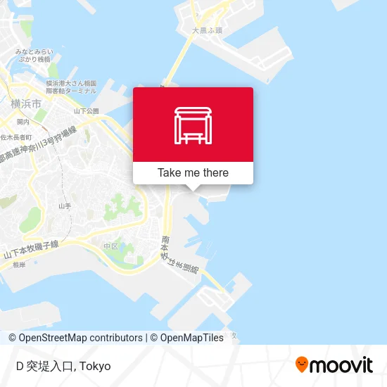 Ｄ突堤入口 map