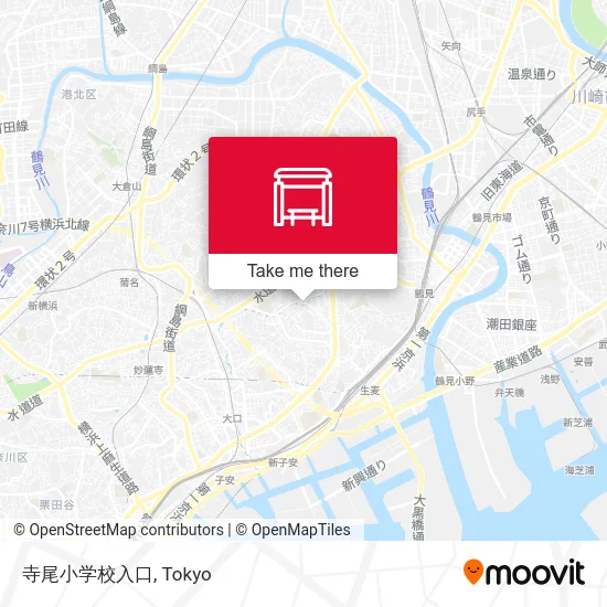 Terao Elementary School Entrance map