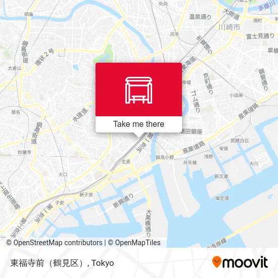 東福寺前（鶴見区） map