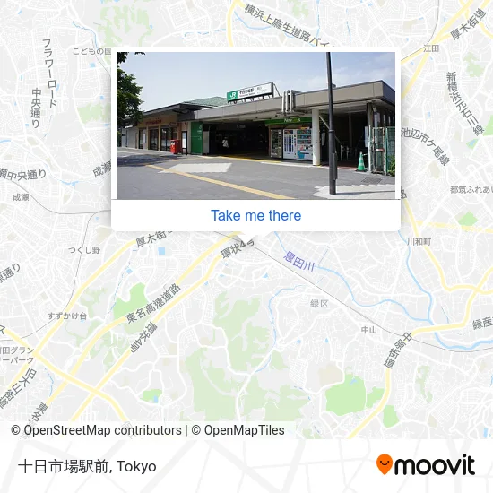 十日市場駅前 map