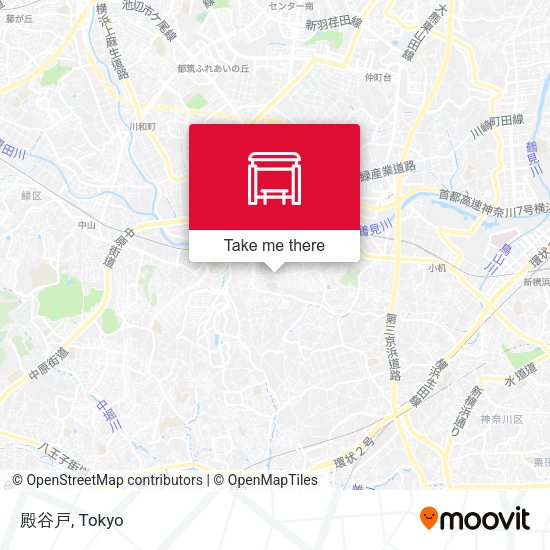 殿谷戸 map
