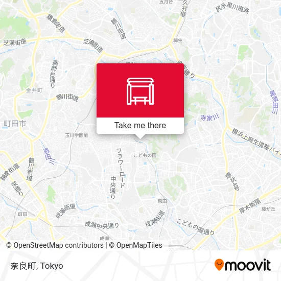 奈良町 map