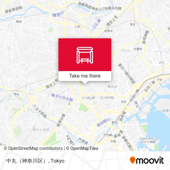 中丸（神奈川区） map