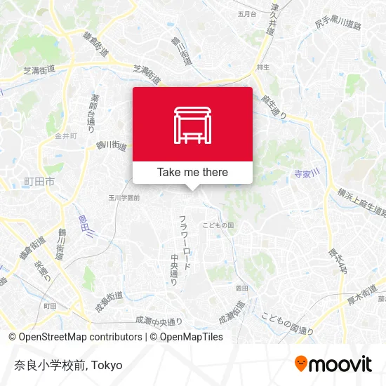 奈良小学校前 map