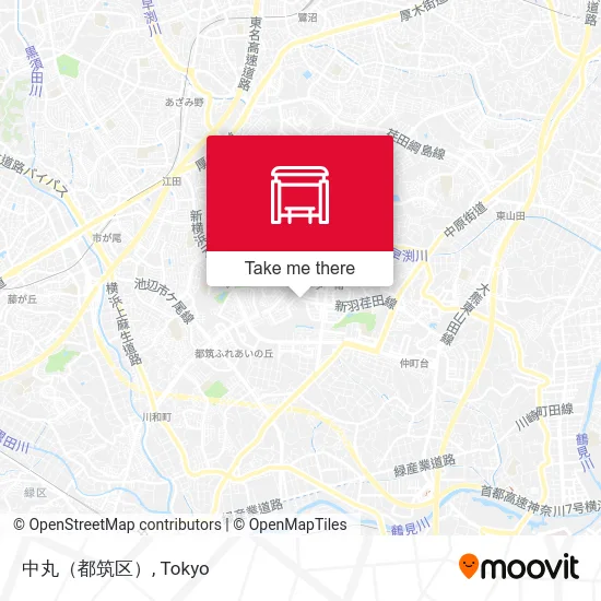 中丸（都筑区） map