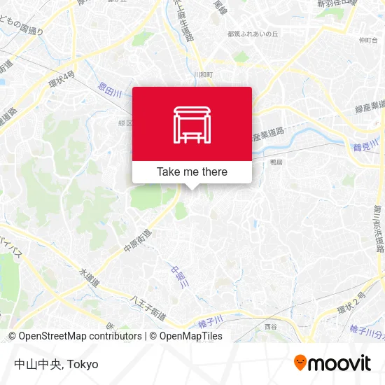 Nakayama Central map