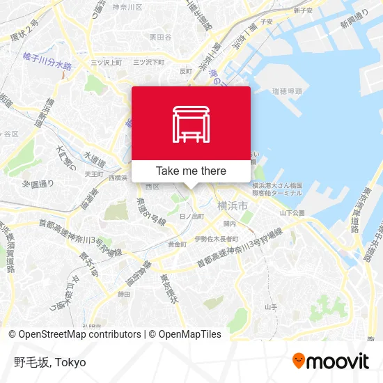 野毛坂 map