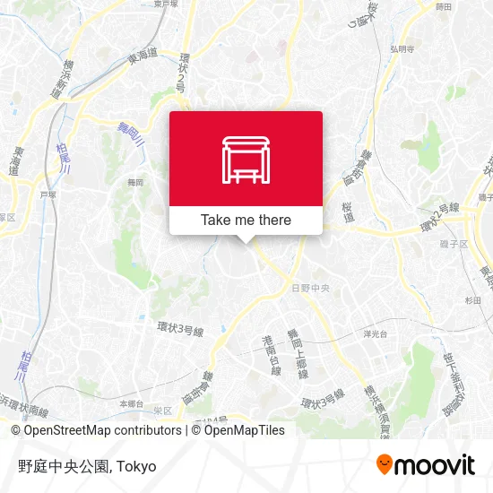 野庭中央公園 map