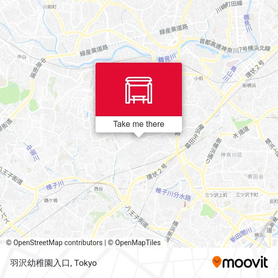 羽沢幼稚園入口 map