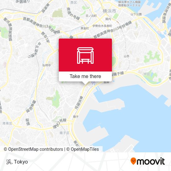 浜 map