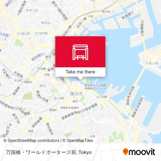 Bankoku Bridge - World Porters map