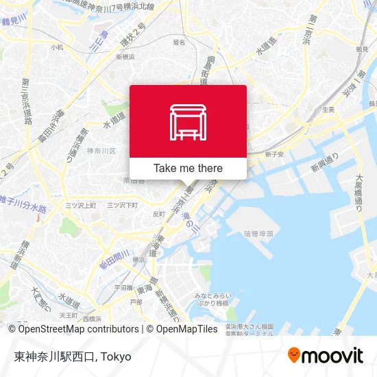 東神奈川駅西口 map