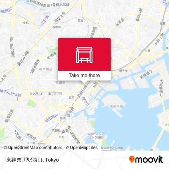 東神奈川駅西口 map
