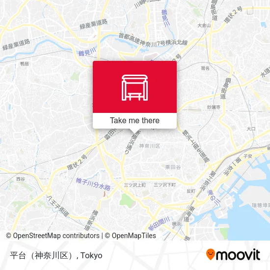 平台（神奈川区） map