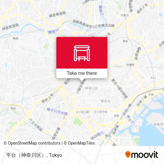 Platform (Kanagawa-ku) map
