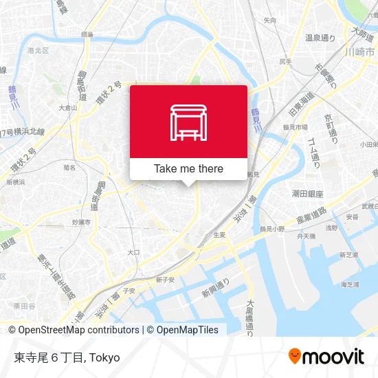 東寺尾６丁目 map