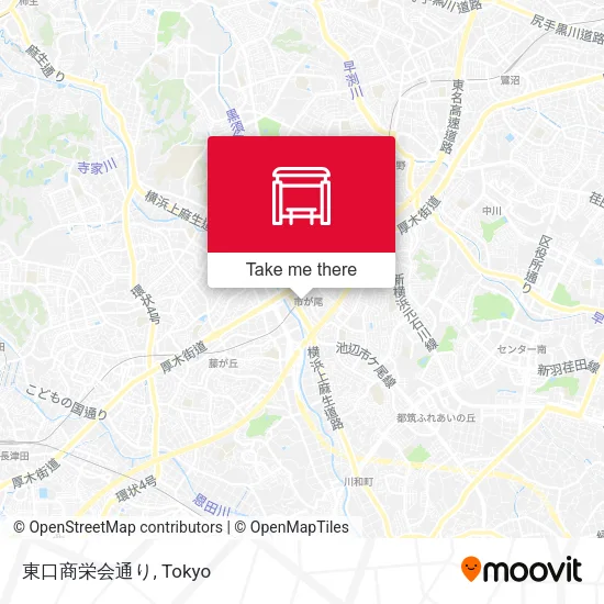 東口商栄会通り map