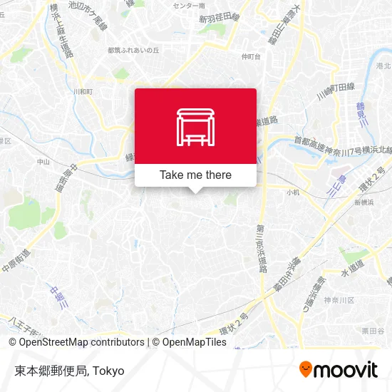 東本郷郵便局 map