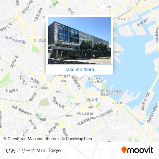 ぴあアリーナＭｍ map