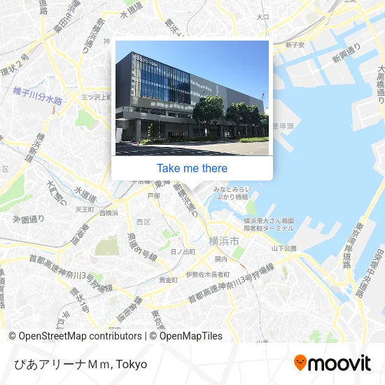 ぴあアリーナＭｍ map