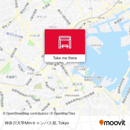 神奈川大学Mmキャンパス前 map