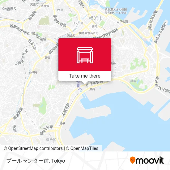 プールセンター前 map