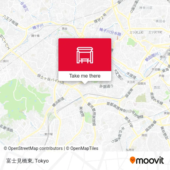 Fujimi Bridge East map