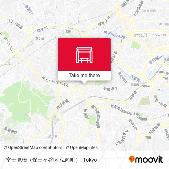 Fujimi Bridge (Hodogaya Ward Bukkoji Town) map