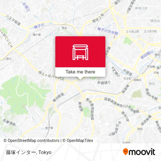 藤塚インター map